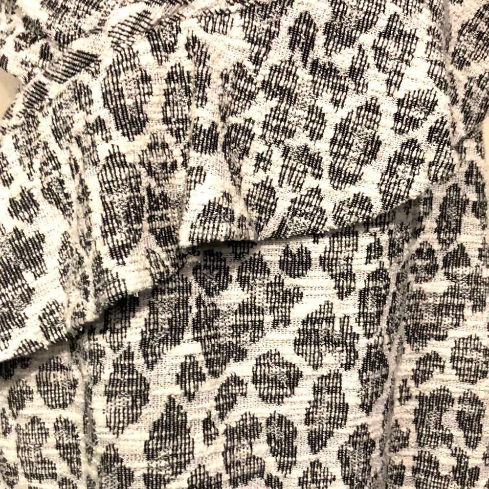 Anthropologie Dolan Savannah grey  ruffled blouse - Picture 10 of 15